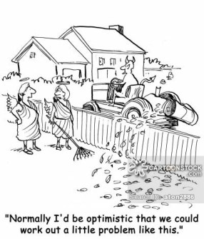 'Normally I'd be optimistic that we could work out a little problem like this.'